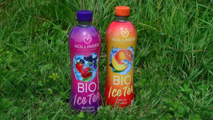 Höllinger Bio Ice Tea Waldbeere & Pfirsich
