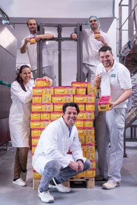 Das Team rund um den Snack Paddies.