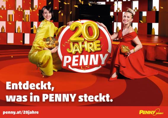 Penny feiert 20 Jahre