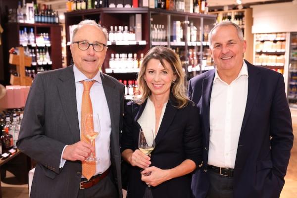 Udo Kaubek mit Ehefrau und Maximilian Hahn