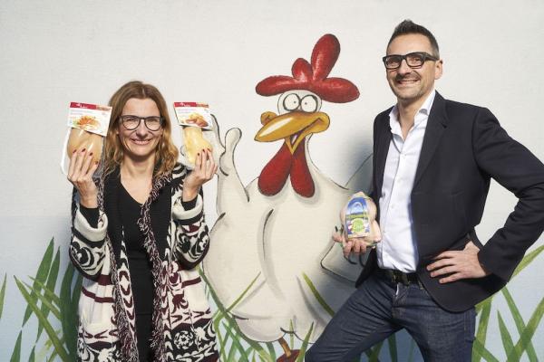 Hubers Landhendl und Interzero kooperieren: Geschäftsführer Dr. Hannes Huber und seine Schwester, Mag. Sylvia Huber-Werth  