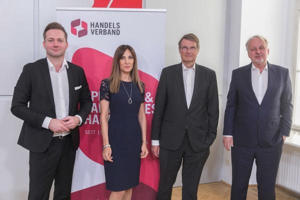 v.l.: Rainer Will, Andrea Hiotu/dm, Norbert Scheele, Andreas Kreutzer