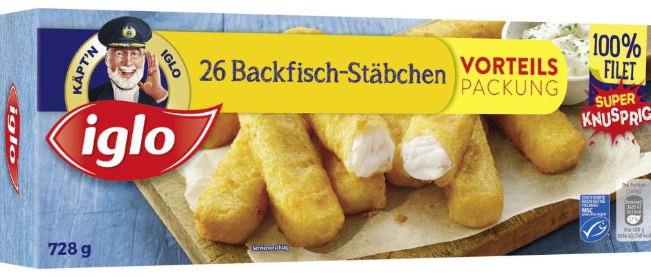 iglo Back-Fischstäbchen Vorteilspackung