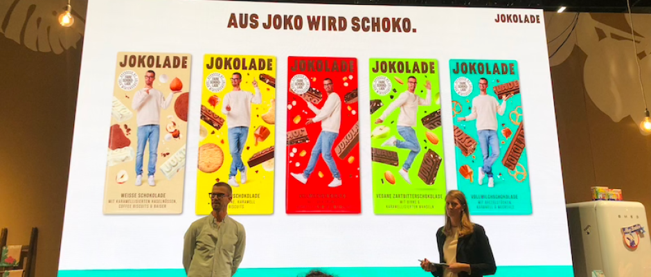 Jokolade am Stand von Katjes
