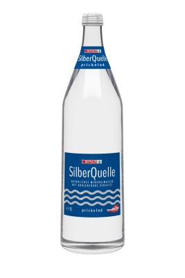 Spar Silberquelle 1-l-Mehrweg Glas