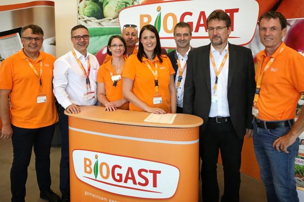 Biogast erhält Umweltzeichen