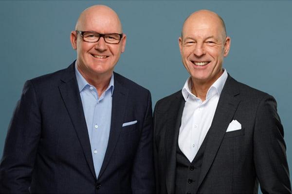 Michael Gerling, EHI-Geschäftsführer, und Kurt Jox, Vorsitzender des EHI-Verwaltungsrates und Geschäftsführer der Tessner-Holding