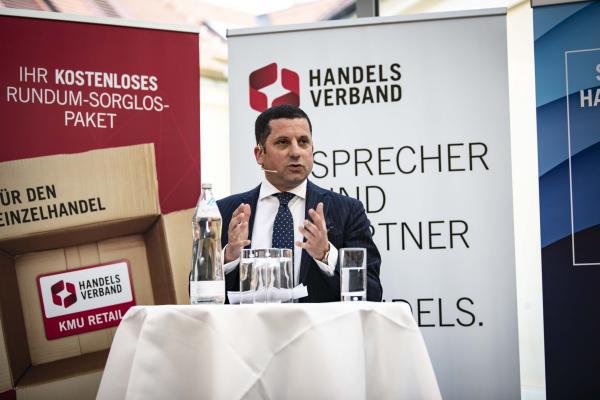 Marcel Haraszti auf der Abendgala des Handelskolloquiums