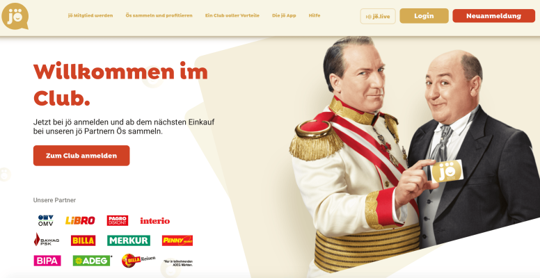 Jö Bonus Club Website