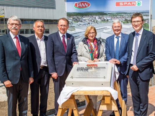 Tann Grundsteinlegung in St. Pölten