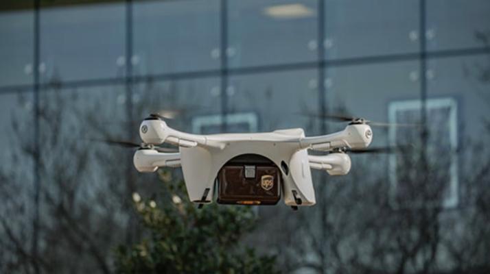 UPS liefert per Drohne