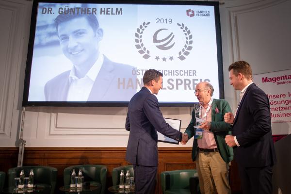 Günther Helm bekommt österreichischen Handelspreis 