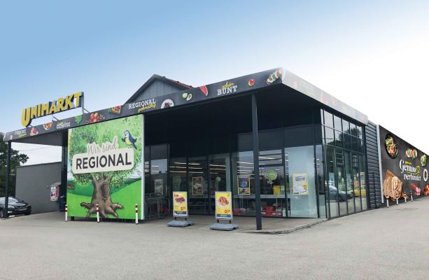Unimarkt mit neuem Markenauftritt