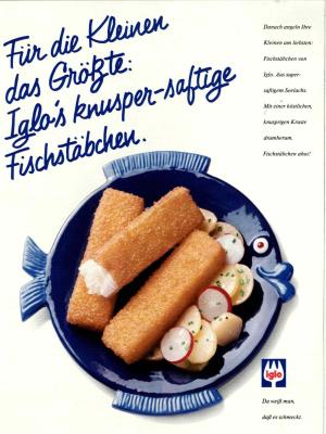 60 Jahre Iglo Fischstäbchen