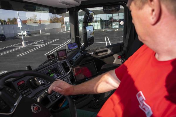 Abbiegeassistent in allen Spar-LKWs