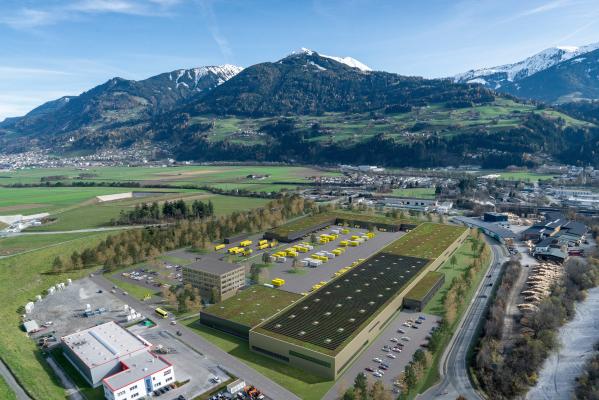 Logistikzentrum der Post in Tirol, Vomp