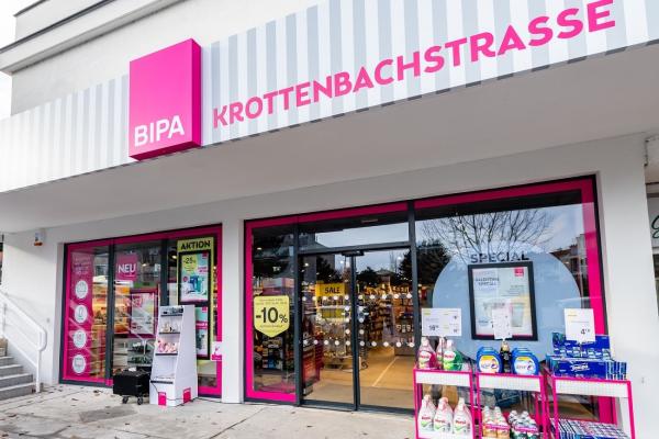 neuer Bipa in der Krottenbachstraße in Wien 19