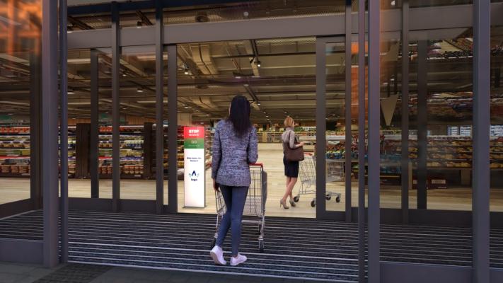 Wiener Unternehmen DMS entwickelt automatisierte Zutrittslösung für Supermärkte mit Ampelsystem
