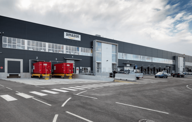 Amazon Verteilzentrum in Großebersdorf