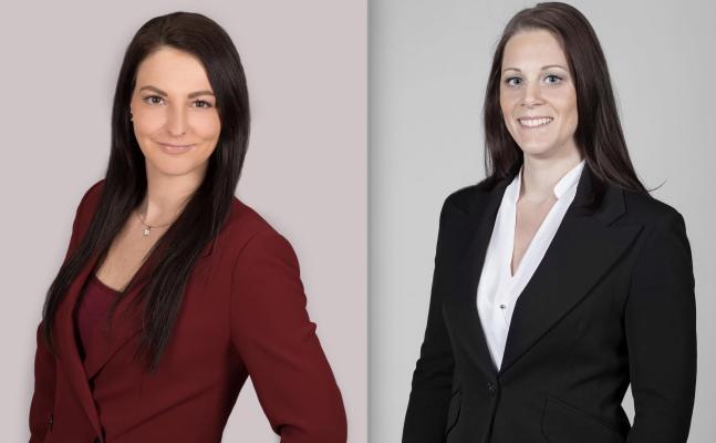 Mit 1. Dezember 2020 hat MMag. Melanie Hofmeister (li.) die Bereichsleitung Konzernkommunikation und PR der Vivatis Holding AG übernommen. Eine Neubesetzung gibt es auch im Konzern Innovations- und Digitalisierungsmanagement, das seit 1. Dezember von Mag. Alexandra Holzmann (40) geleitet wird.
