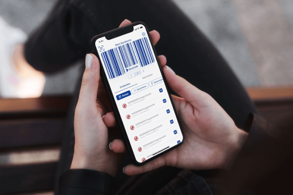 Rossmann Drogeriekette startet mit Bluecode