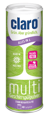 claro multi Geschirrspülpulver