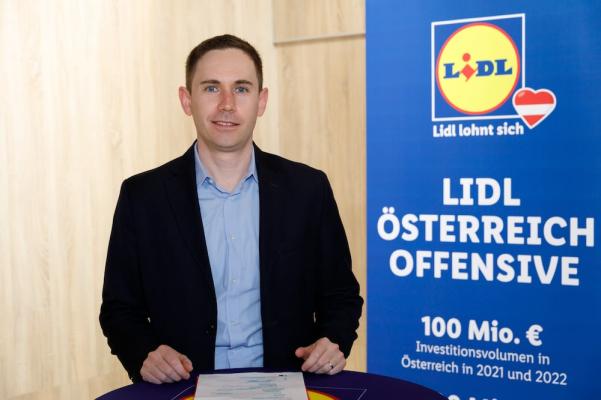 Alessandro Wolf, Vorsitzender der Geschäftsleitung bei Lidl Österreich