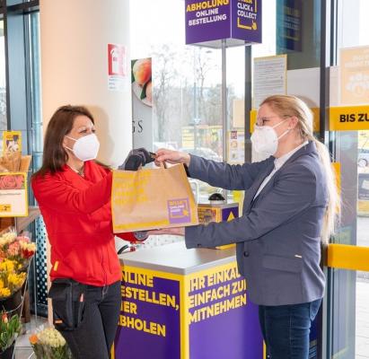 Billa startet mit 600. Click & Collect-Filiale in Wien Floridsdorf