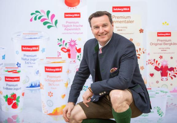 SalzburgMilch Geschäftsführer Andreas Gasteiger