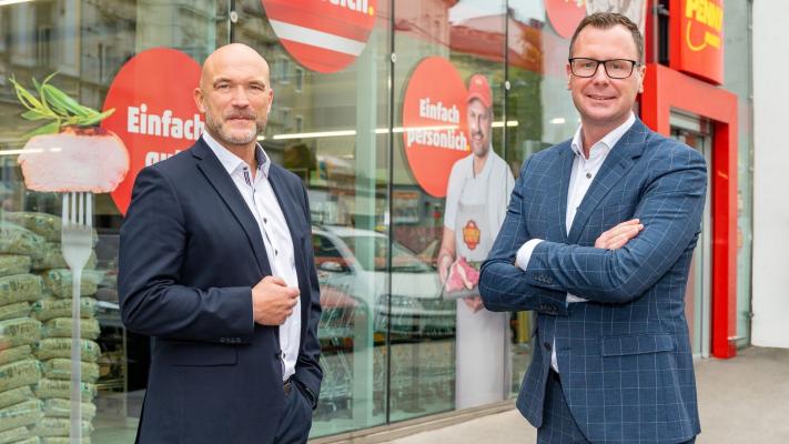 Ralf Teschmit und Mario Märzinger, Penny-Geschäftsführung