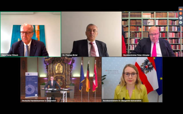 100 Jahre DHK in Österreich: prominente Vertreter aus Politik und Wirtschaft