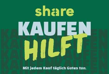 Drogerie Müller kooperiert mit Share