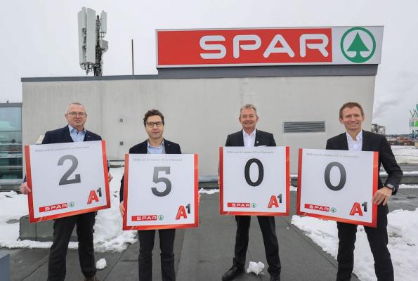 5G am Dach der Spar-Hauptzentrale
