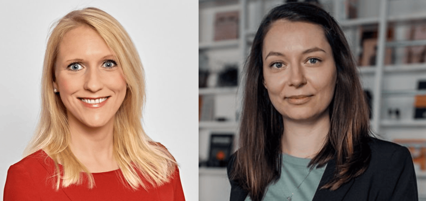 Mag. Birgit Thanner (li.) und Pia Van Saanen neu im Henkel-Brand Management Team in Wien.