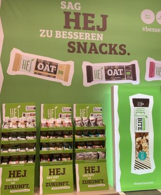 HEJ Oat Snack sind der letzte Schrei am Riegel-Markt
