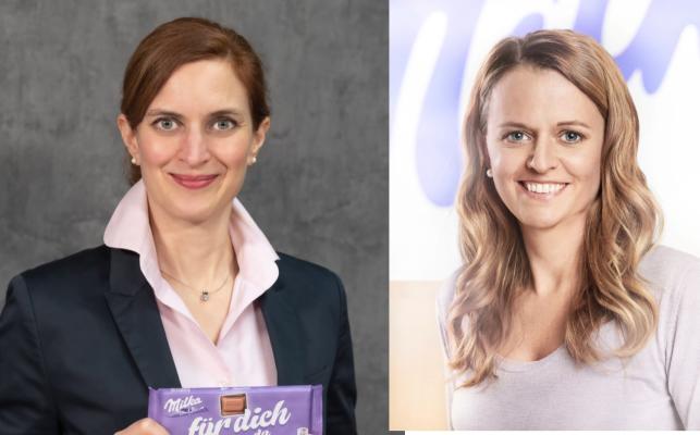 Elisabeth Hülsmann (li.), Managing Director Mondelēz Österreich und Nina Mahnik, Marketing-Managerin Mondelēz Österreich im Interview mit retailreport.at.