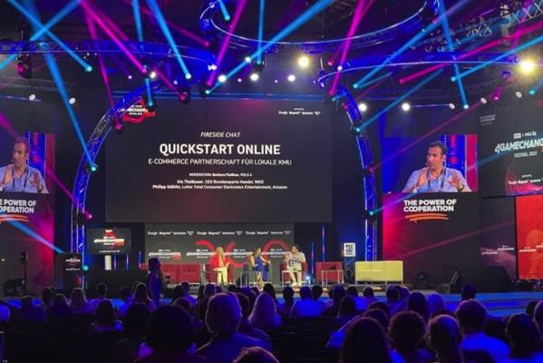Am 4Gamechangers Festival präsentiert Amazon Experte Philipp Stählin Quickstart Online