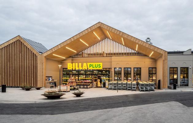 Billa Plus eröffnet in Baden die "grünste" Filiale Österreichs.