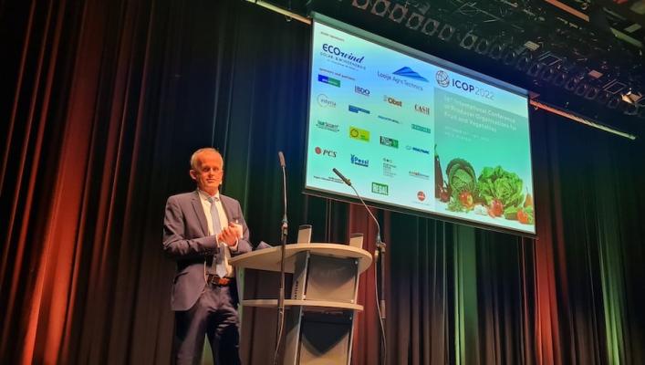 Gfa-Geschäftsführer Wolfgang Braunstein auf der ICOP-Konferenz