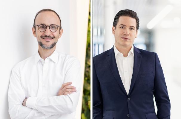 Mit Wirkung zum 30. September 2022 scheidet Bruno Piacenza (li.), der seit 2011 als Executive Vice President den Unternehmensbereich Laundry & Home Care von Henkel verantwortet aus dem Vorstand von Henkel aus. Wolfgang König (re.), derzeit Executive Vice President für Beauty Care, übernimmt mit Wirkung zum 1. Oktober 2022 zusätzlich den Bereich Laundry & Home Care und wird künftig auch den neuen Unternehmensbereich Henkel Consumer Brands führen.