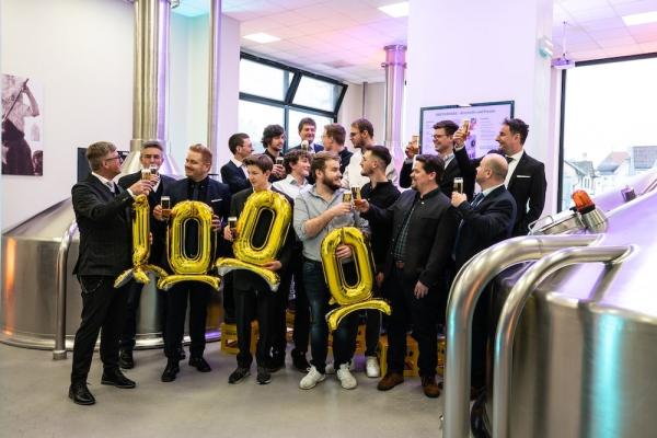 Die Mohrenbrauerei schafft mit dem 1000. Sud und 190.000 Hektoliter Bier ein Rekordjahr in der knapp 260-jährigen Geschichte.