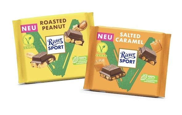 Ritter Sport vegan Roasted Peanut & Salted Caramel