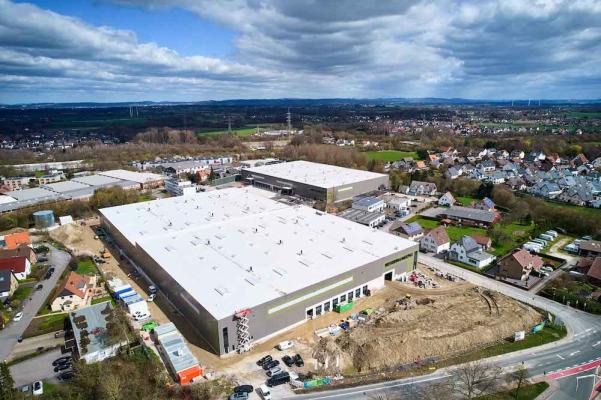Mestemacher neues Logistikzentrum in Bielefeld-Hillegossen
