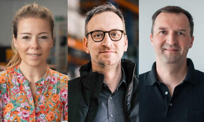 Carolin Kracmer, Stephan Lüger und Lorenz Diederichs übernehmen gemeinsam die Geschäftsleitung.