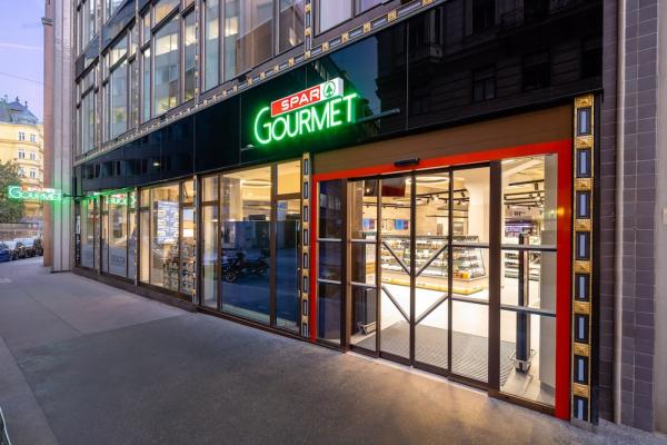 So sehen Champions aus - der Spar-Gourmet am Fleischmarkt 5.