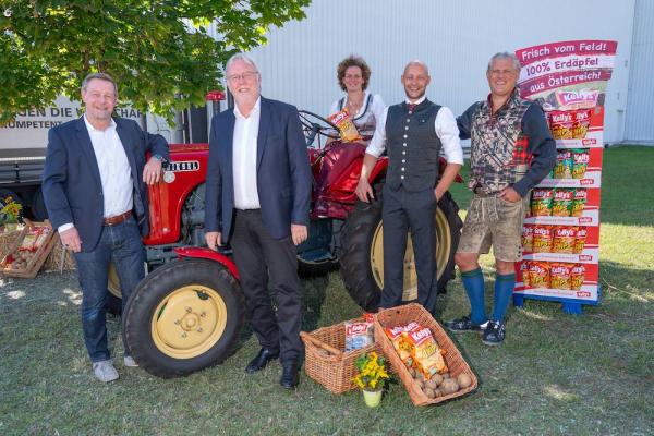 Kelly’s erstes Frische Erntedankfest: Thomas Buck, Werner Luksch, Petra Trimmel, Hannes Royer, Markus Marek