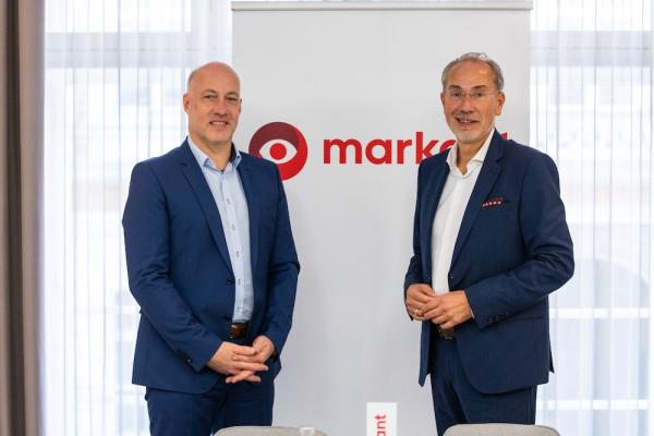 Dominik Scheid (li.), Markant AG und Thomas Zechner, Markant Österreich