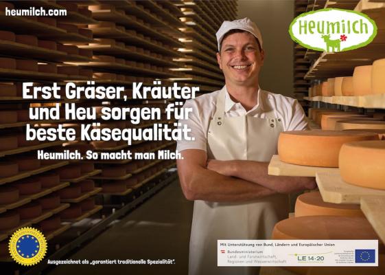 ARGE Heumilch startet mit neuer Kampagne und neuem Claim