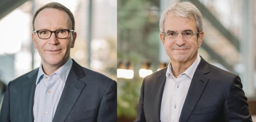 Nestlé: Laurent Freixe (re.) löst Mark Schneider als CEO ab