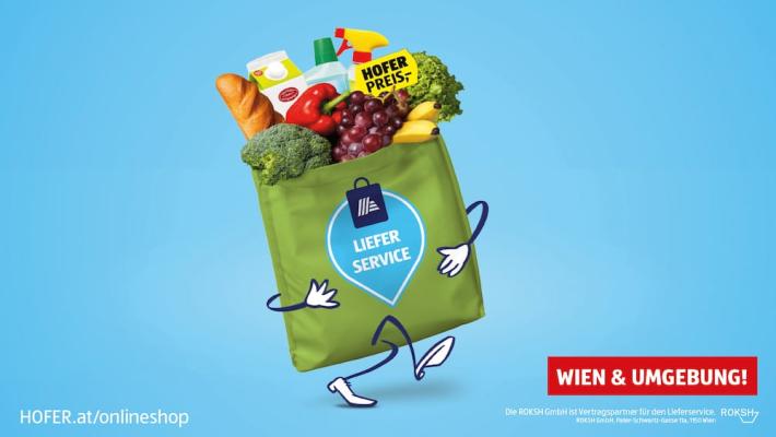 HOFER Lieferservice jetzt schon ab einem Bestellwert von 29 Euro möglich